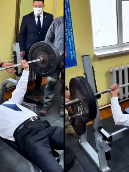 Председник (58) дигао 100 кг чак 20 пута (видео)