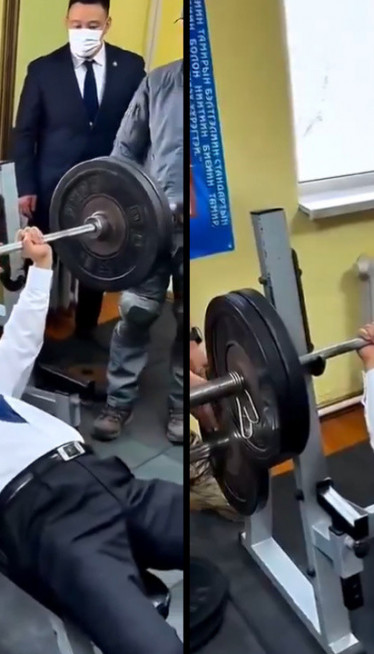 Predsednik (58) digao 100 kg čak 20 puta (video)