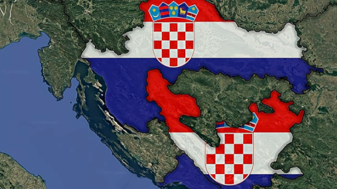 Istra Italiji, Dalmacija Srbiji: Nova mapa - Hrvati besni