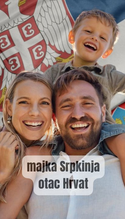 "JESAM LI SRBIN ILI HRVAT?" Sin roditeljima postavio pitanje