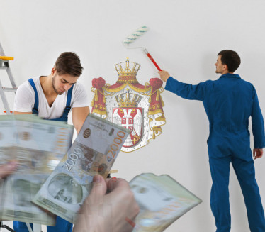 Cene krečenja u Srbiji: Evo koliko košta kvadrat