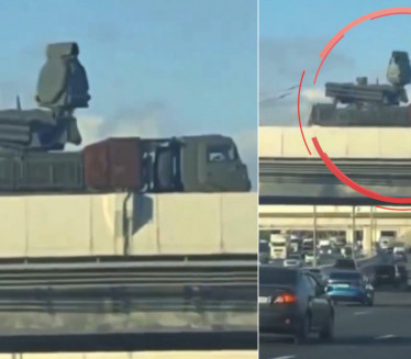 TEŠKA ARTILJERIJA NA ULICAMA MOSKVE!Šta je to iznad auto-puta