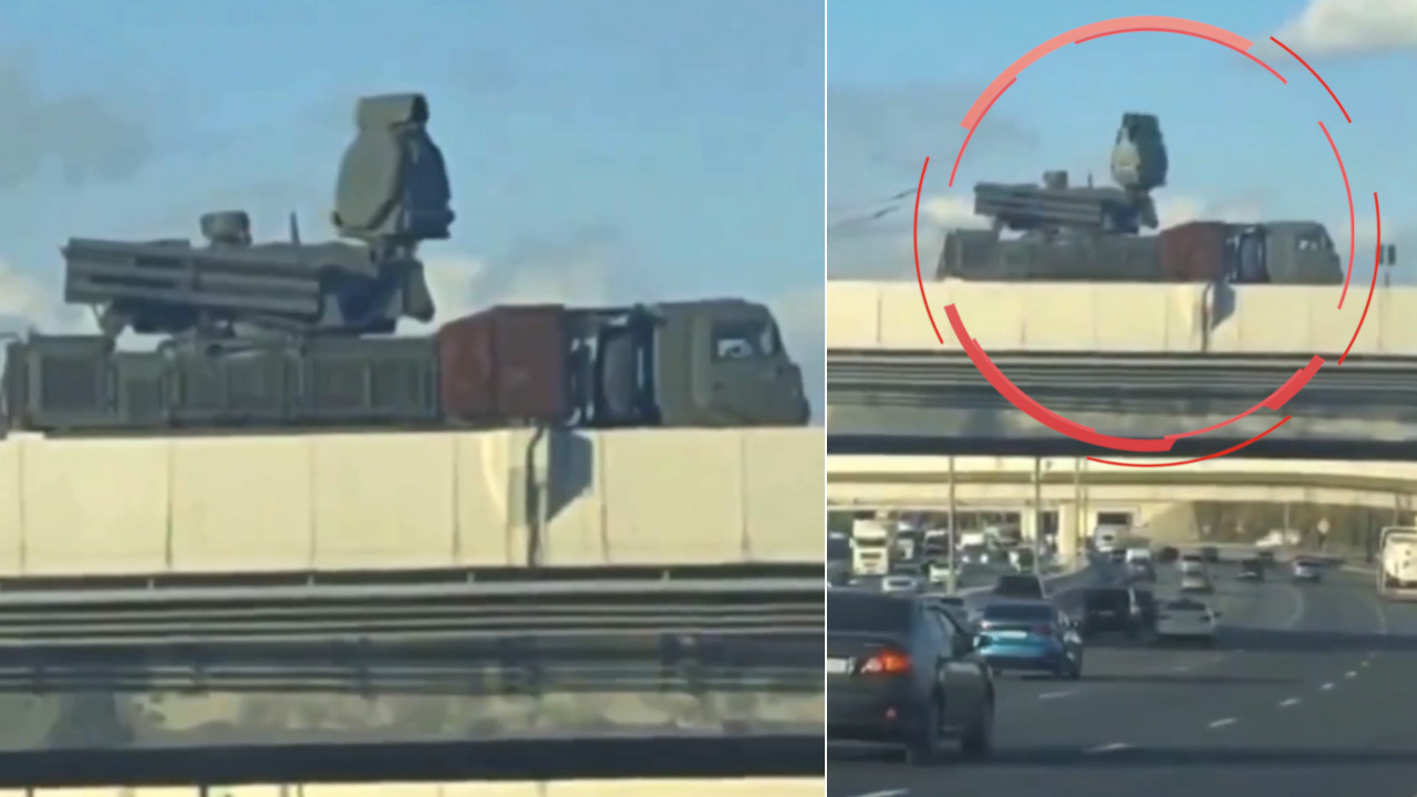 TEŠKA ARTILJERIJA NA ULICAMA MOSKVE!Šta je to iznad auto-puta