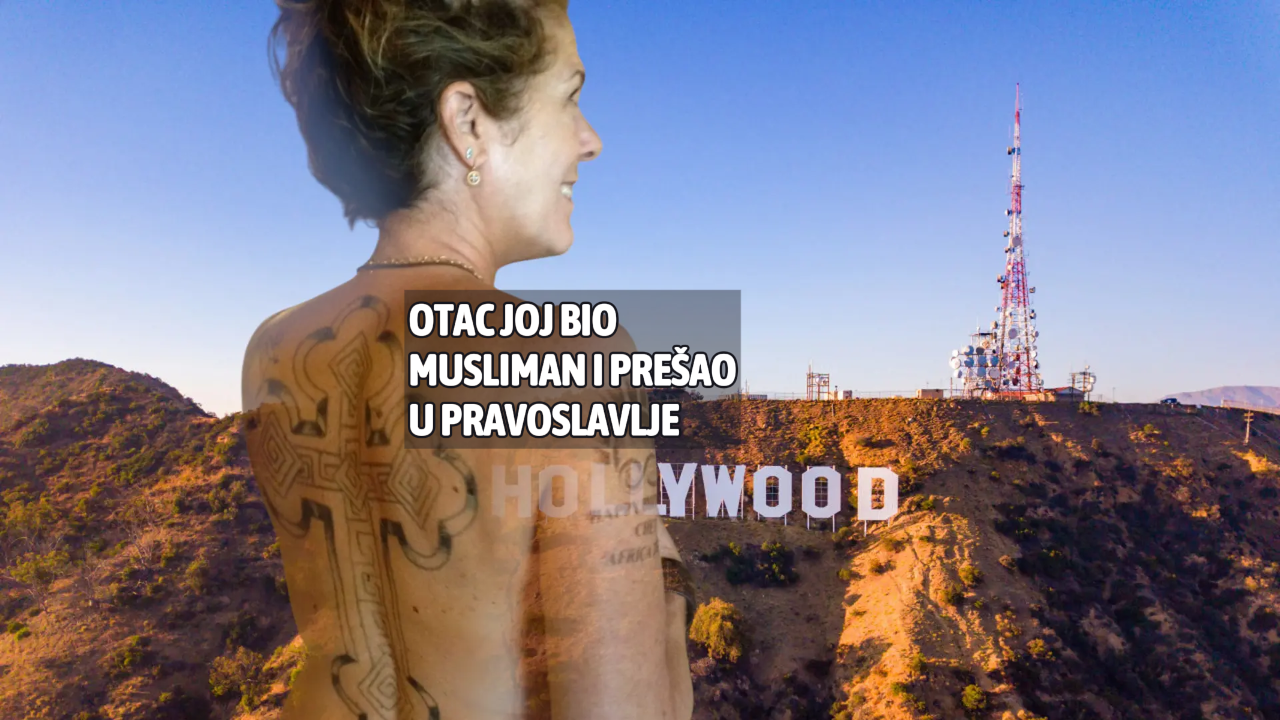 HOLIVUDSKA PRAVOSLAVKA Žena ikone Holivuda istetovirala krst