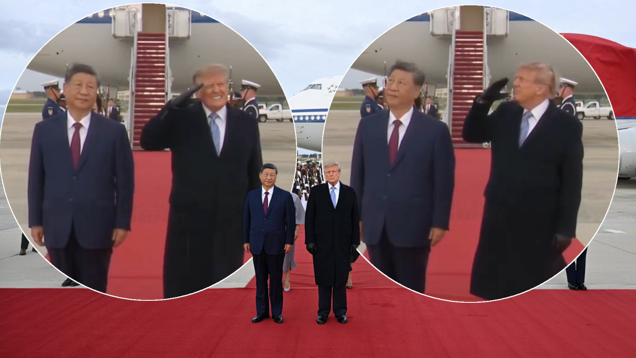 ПОГЛЕД У НЕБО И ГРИМАСА: Шта је то Трамп радио пред Сијем