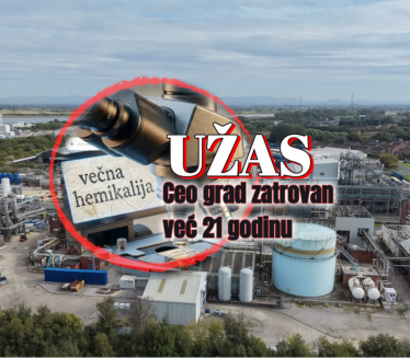 GRAD ZATROVAN Izaziva rak, 70% pozitivno na večnu hemikaliju