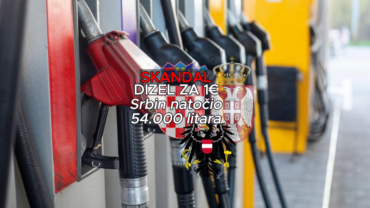 Srbin ojadio Hrvatsku firmu: Dizel za 1€,sipao 54.000 litara