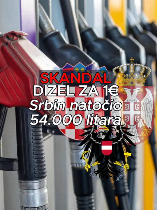 Srbin ojadio Hrvatsku firmu: Dizel za 1€,sipao 54.000 litara