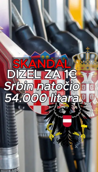 Srbin ojadio Hrvatsku firmu: Dizel za 1€,sipao 54.000 litara