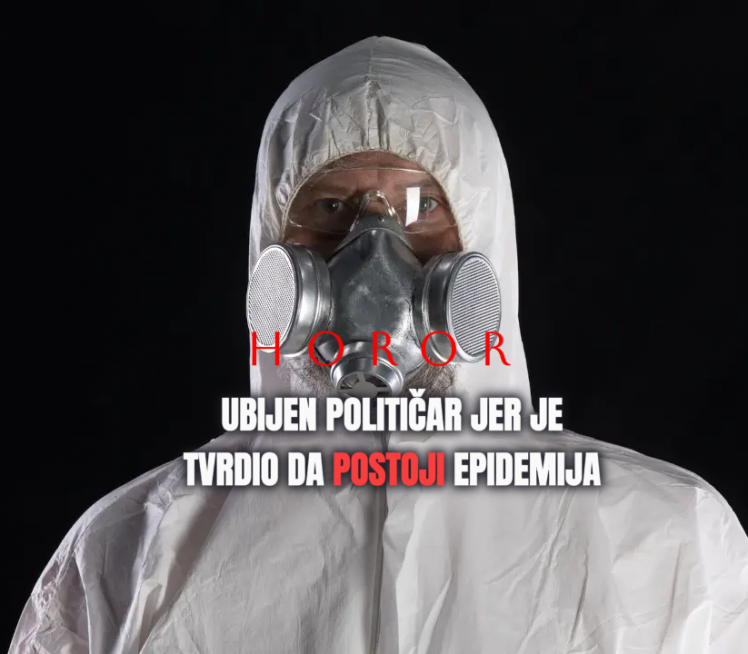 Политичар убијен након што је у емисији говорио о епидемији