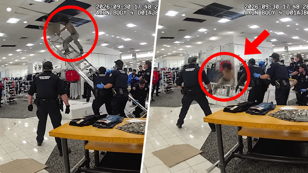 Sakrio se u plafon od policije: Onda su sklonili merdevine
