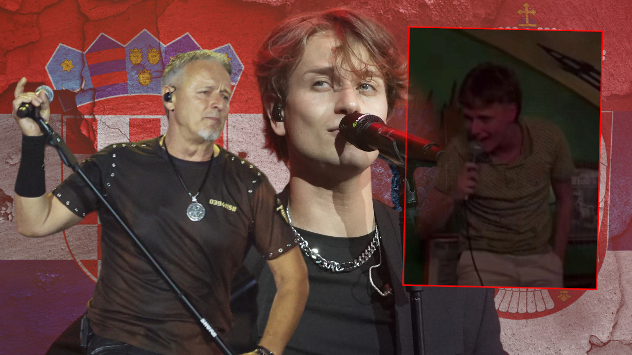 Skandal! Jozinović peva Tompsonovu pesmu, Srbi besni (video)