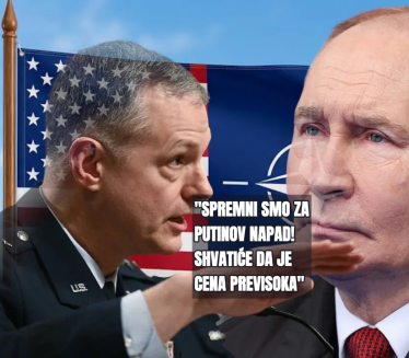 "NATO je spreman da se i večeras bori protiv Rusa"