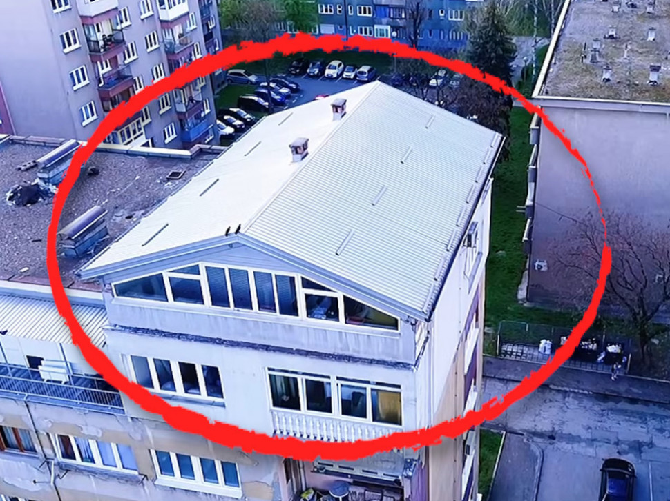 Samo u BiH: Neverica šta je Bosanac uradio na krovu zgrade
