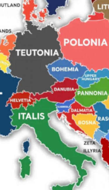 Nova karta Evrope, na njoj SRB ima DRUGO IME - Nije greška!