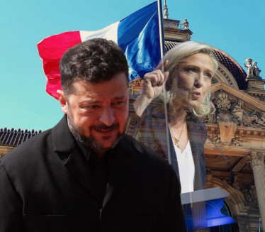Marin le Pen bi u Ukrajinu da vidi Zelenskog u 4 oka