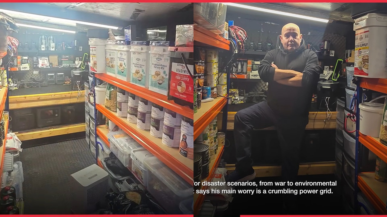 Otac se sprema za apokalipsu: Deca misle da je lud (video)