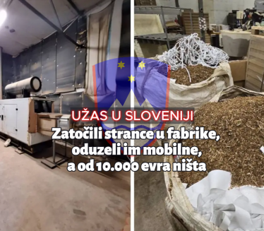 Strance zatočili u fabriku i uzeli telefone-ništa od 10.000€