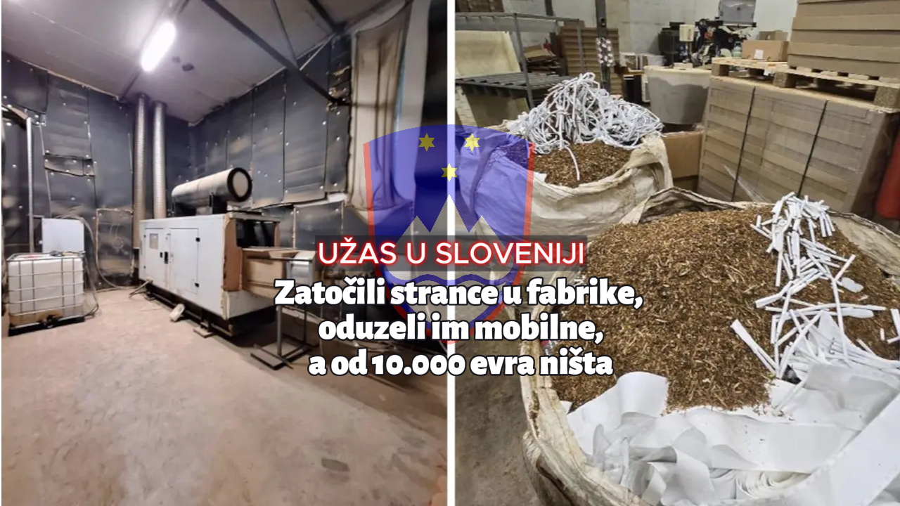 Strance zatočili u fabriku i uzeli telefone-ništa od 10.000€