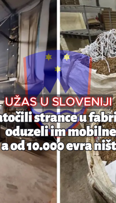 Strance zatočili u fabriku i uzeli telefone-ništa od 10.000€