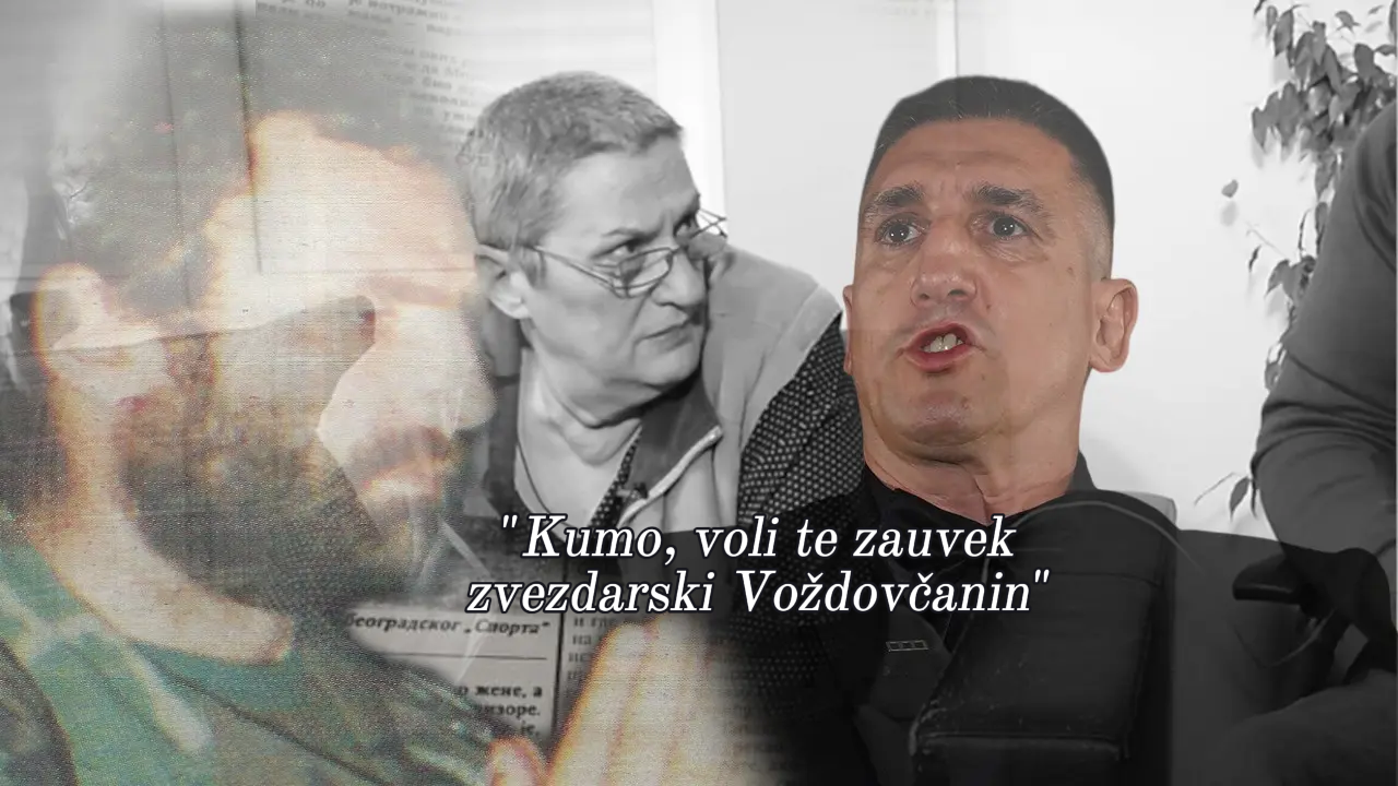 Кристијан се опростио од Гишкине сестре: "Кумо,ето ти брата"