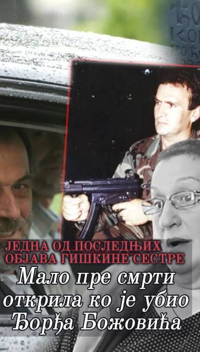 Giškina sestra u jednoj od zadnjih objava rekla ko ga je ubio