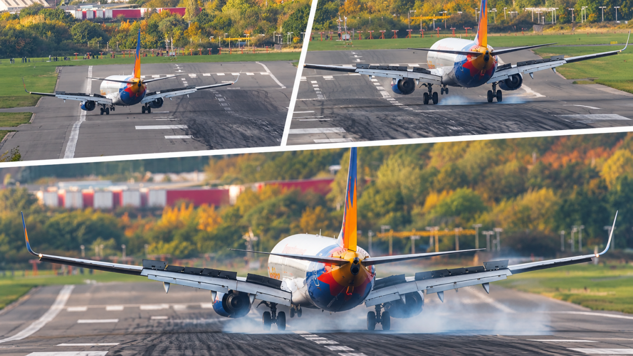 Drama: Avion sleteo, odskočio, pa skrenuo u travu (video)