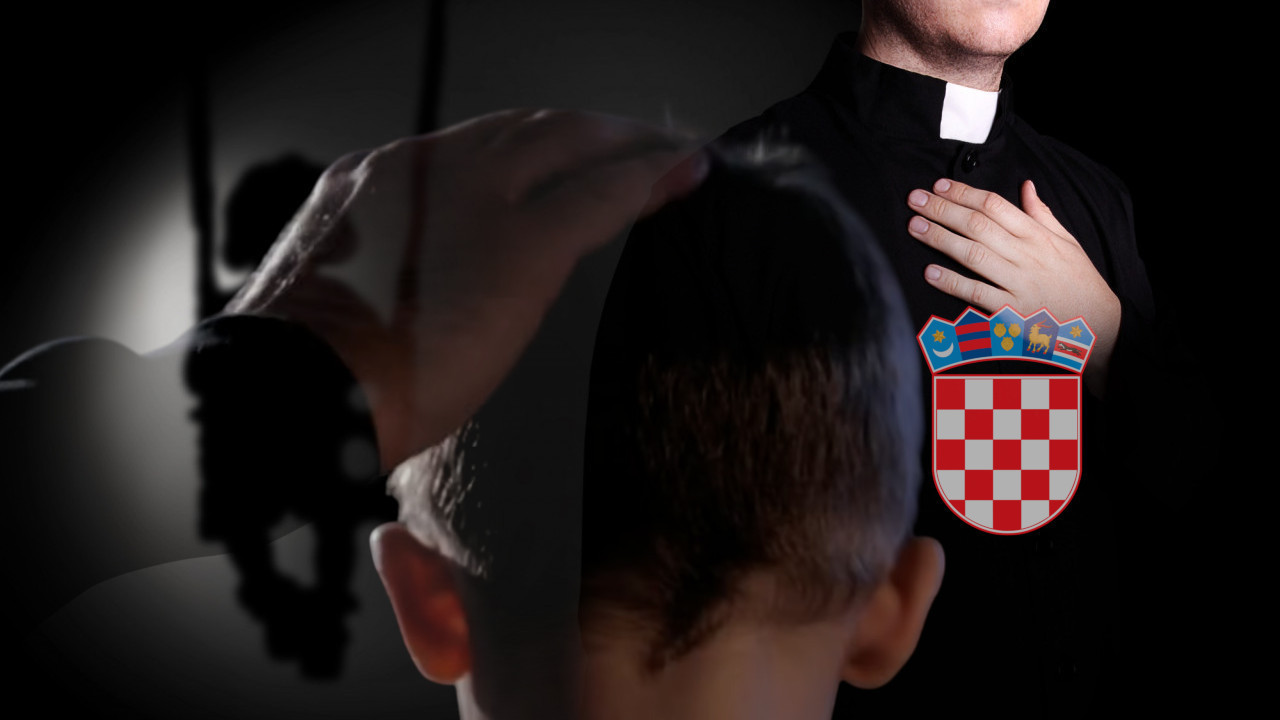Osuđeni HR sveštenik blagosilja decu: Crkva ćuti