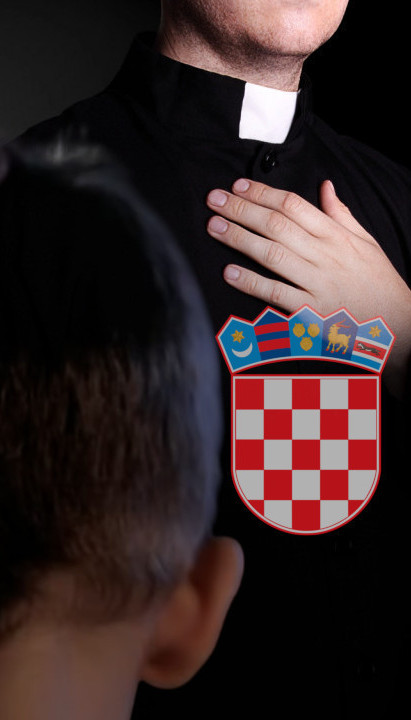 Osuđeni HR sveštenik blagosilja decu: Crkva ćuti