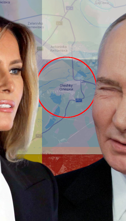 Melanijino primirje: Novinari iz SAD obilaze ukrajinski grad